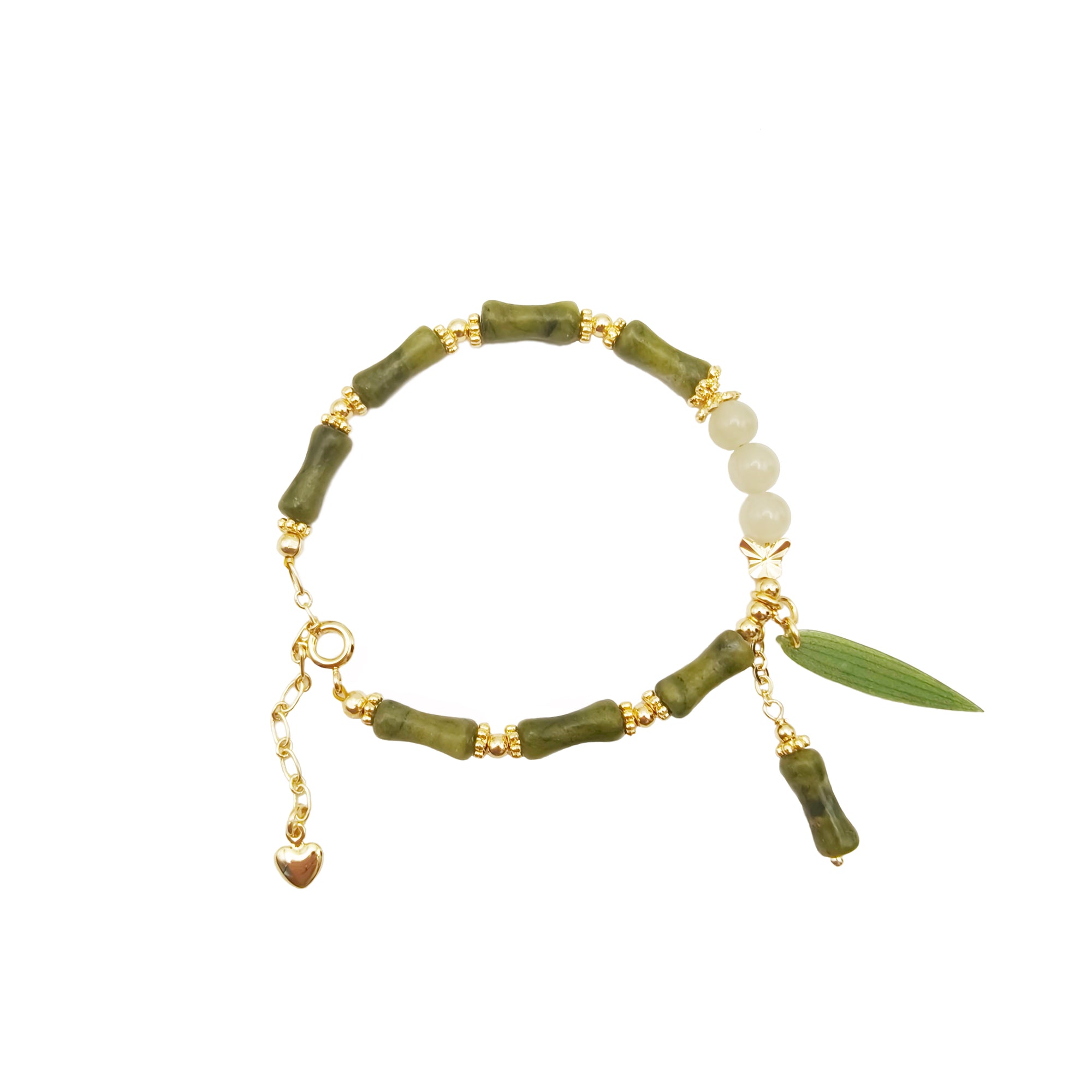 DIY Hetian Jade Bamboo Festival Bracelet Transparent Fashion Women's Bracelet