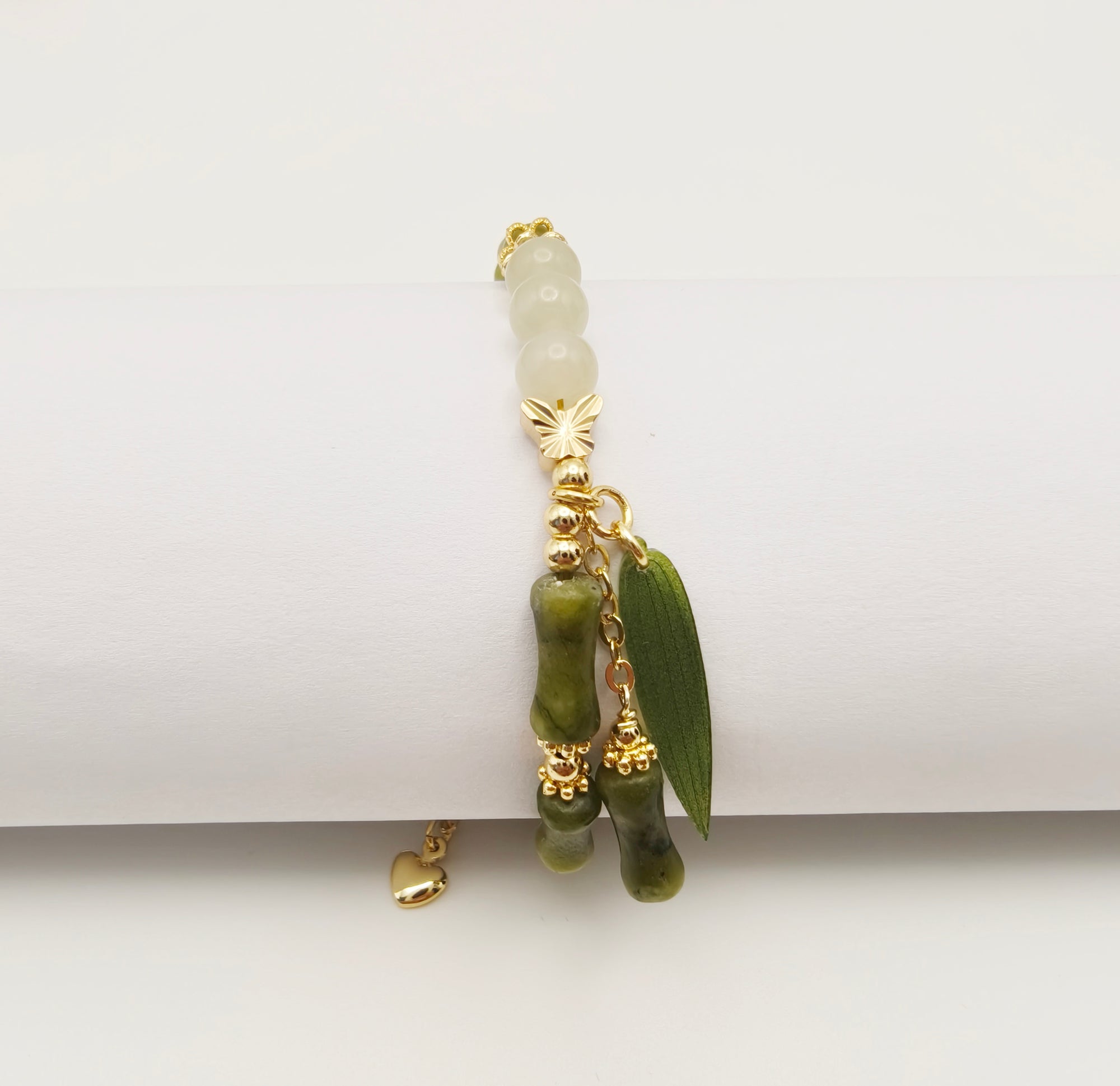 DIY Hetian Jade Bamboo Festival Bracelet Transparent Fashion Women's Bracelet